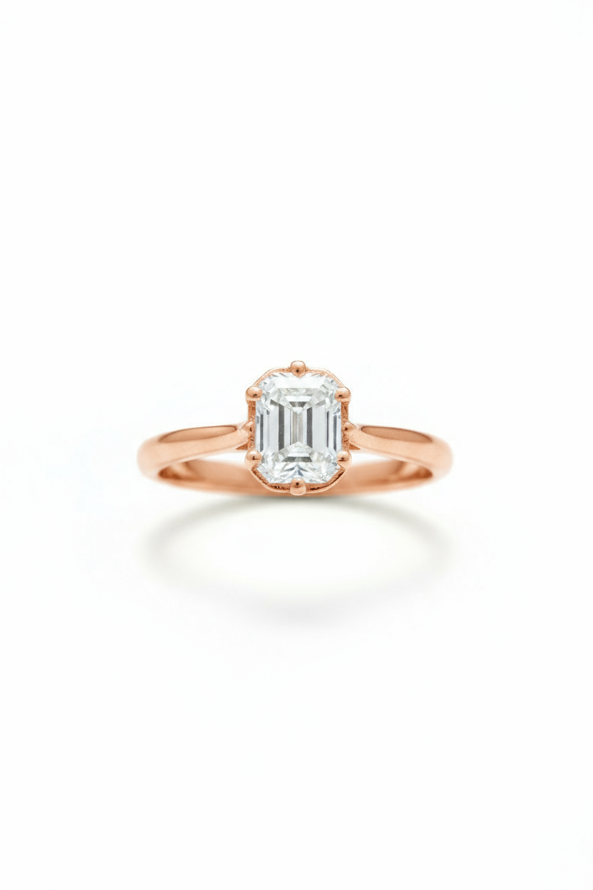 Anillo Lune en oro 1.00 ct