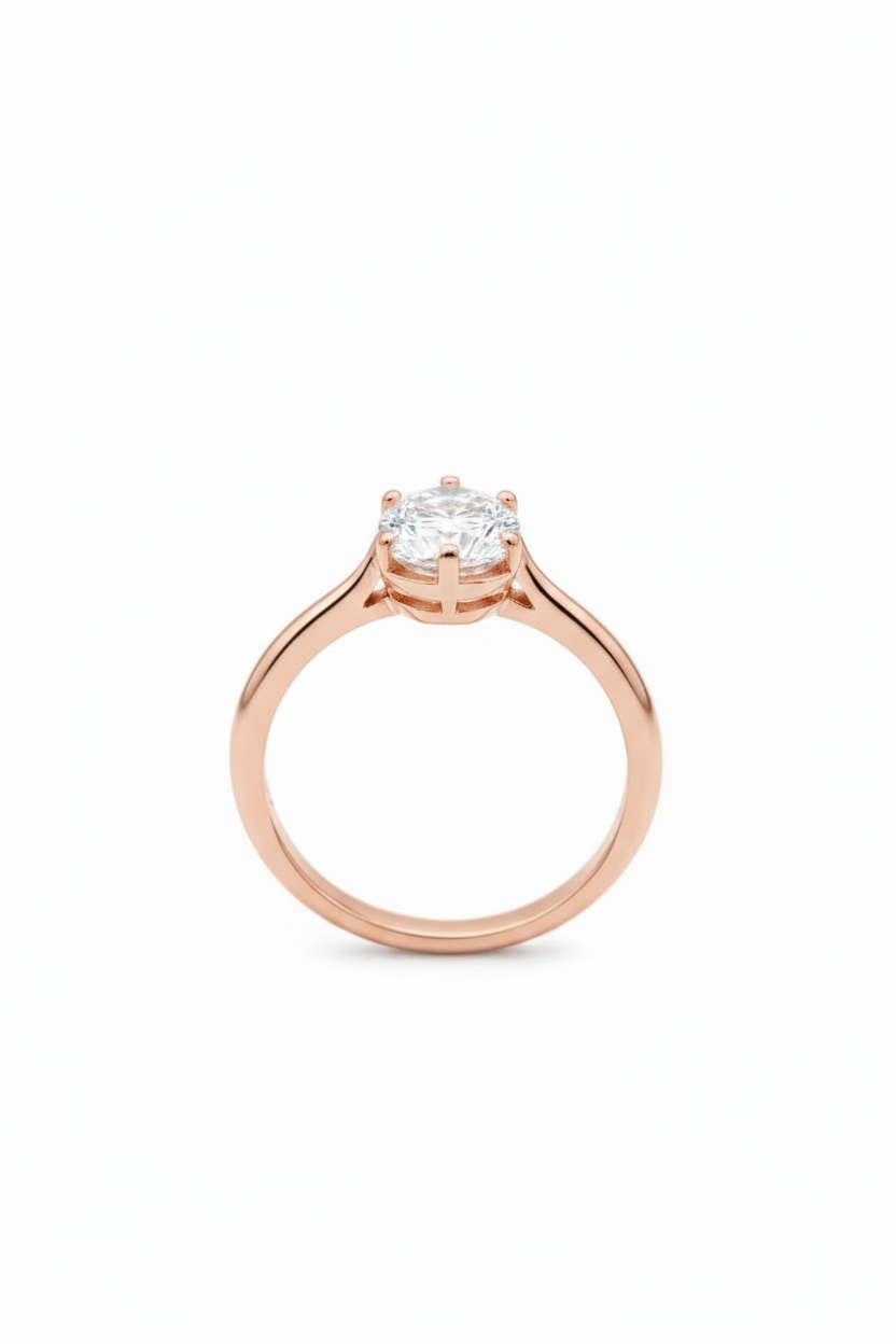 Anillo Lune en oro 1.00 ct