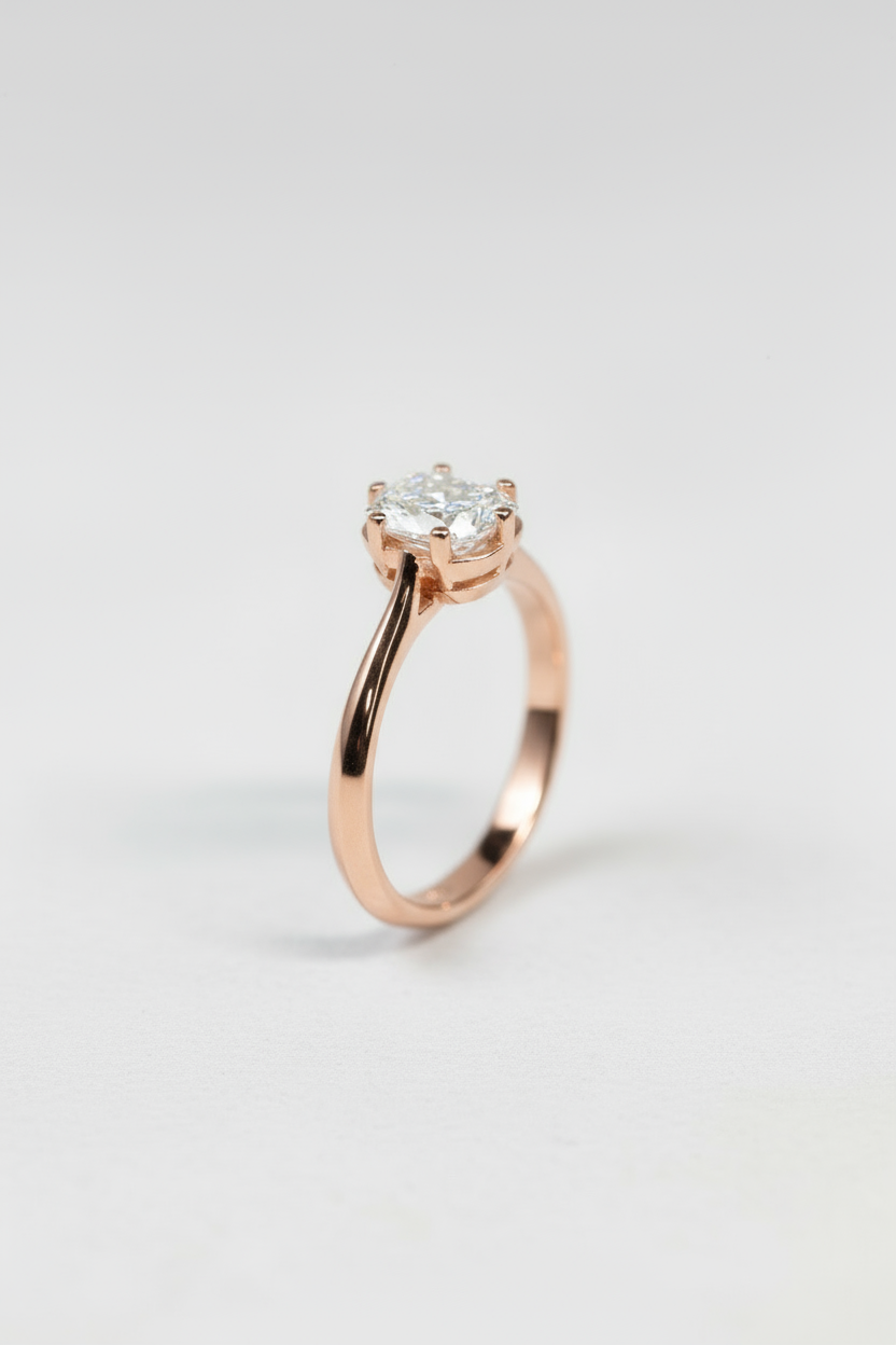 Anillo Lune en oro 1.00 ct