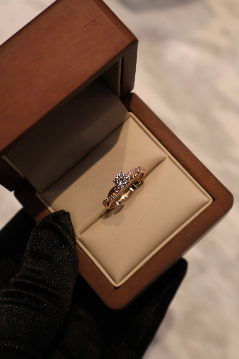 Anillo Slim en Oro - Mouty Joyería