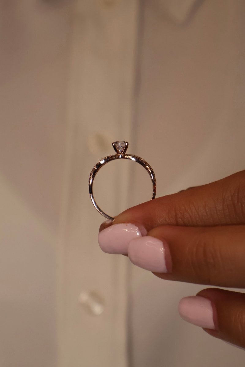 Anillo Slim en Oro - Mouty Joyería