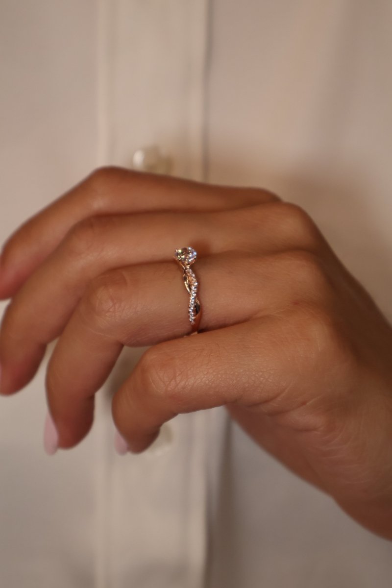 Anillo Slim en Oro - Mouty Joyería