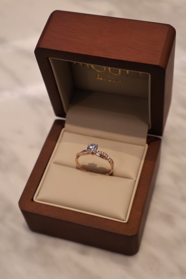 Anillo Slim en Oro - Mouty Joyería