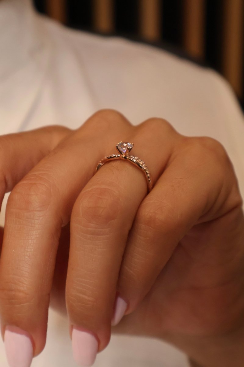 Anillo Slim en Oro - Mouty Joyería