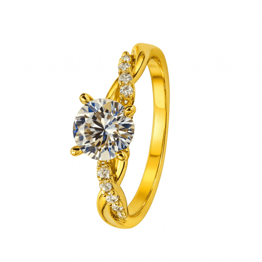 Anillo Slim en Oro - Mouty Joyería
