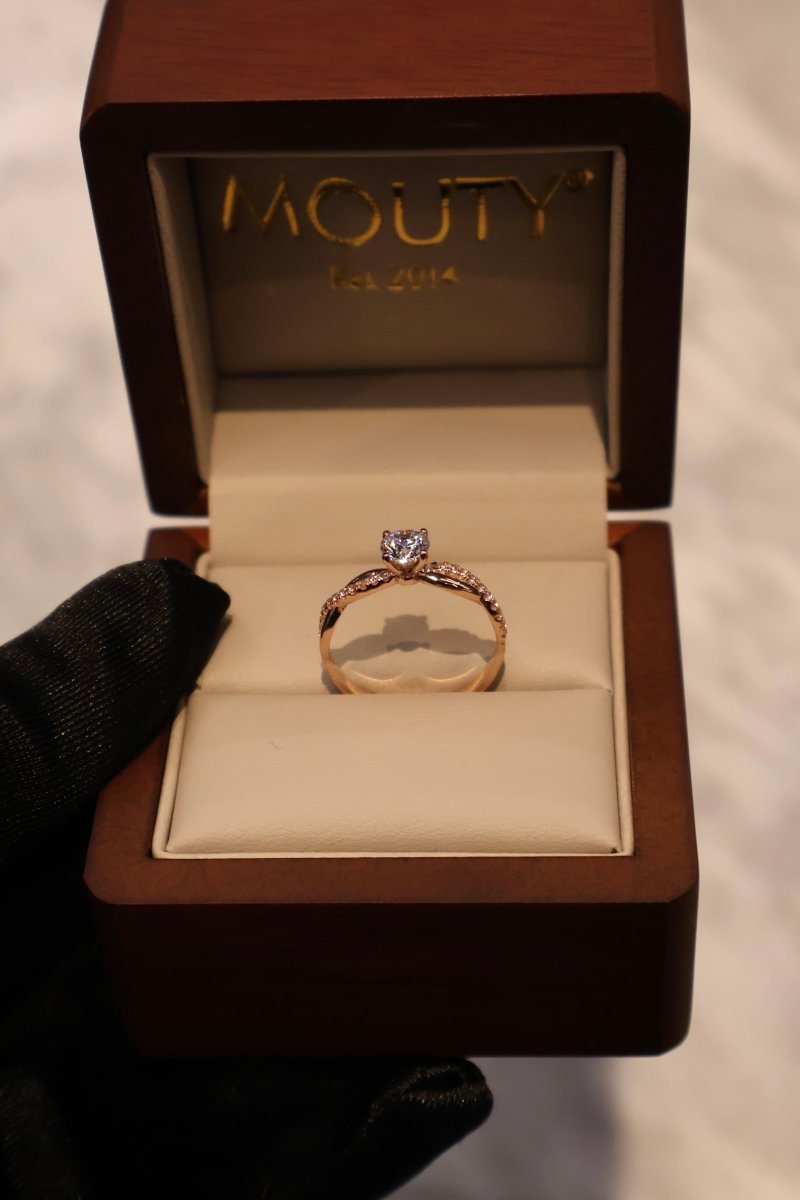 Anillo Slim en Oro - Mouty Joyería