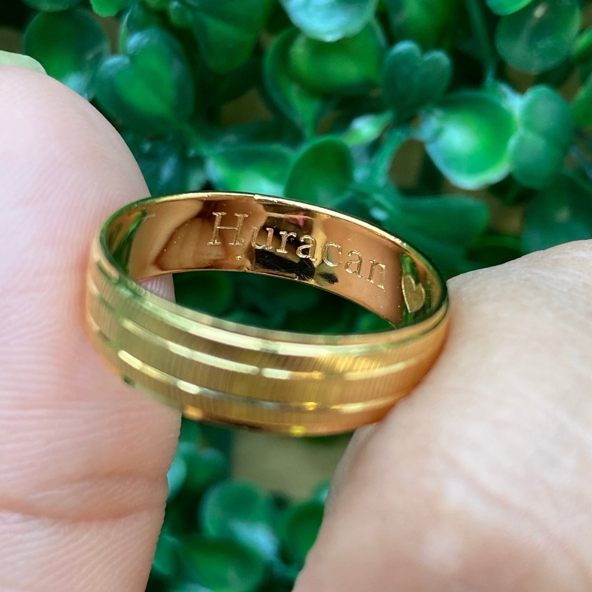 Grabado de Anillo dos piezas (Leer descripción) - Mouty Joyería