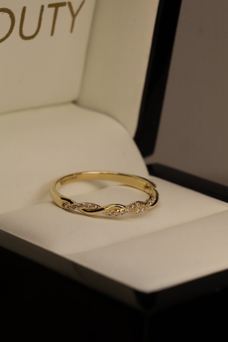 Media Churumbela en Oro Amarillo 10k Mod.15968 - Mouty Joyería