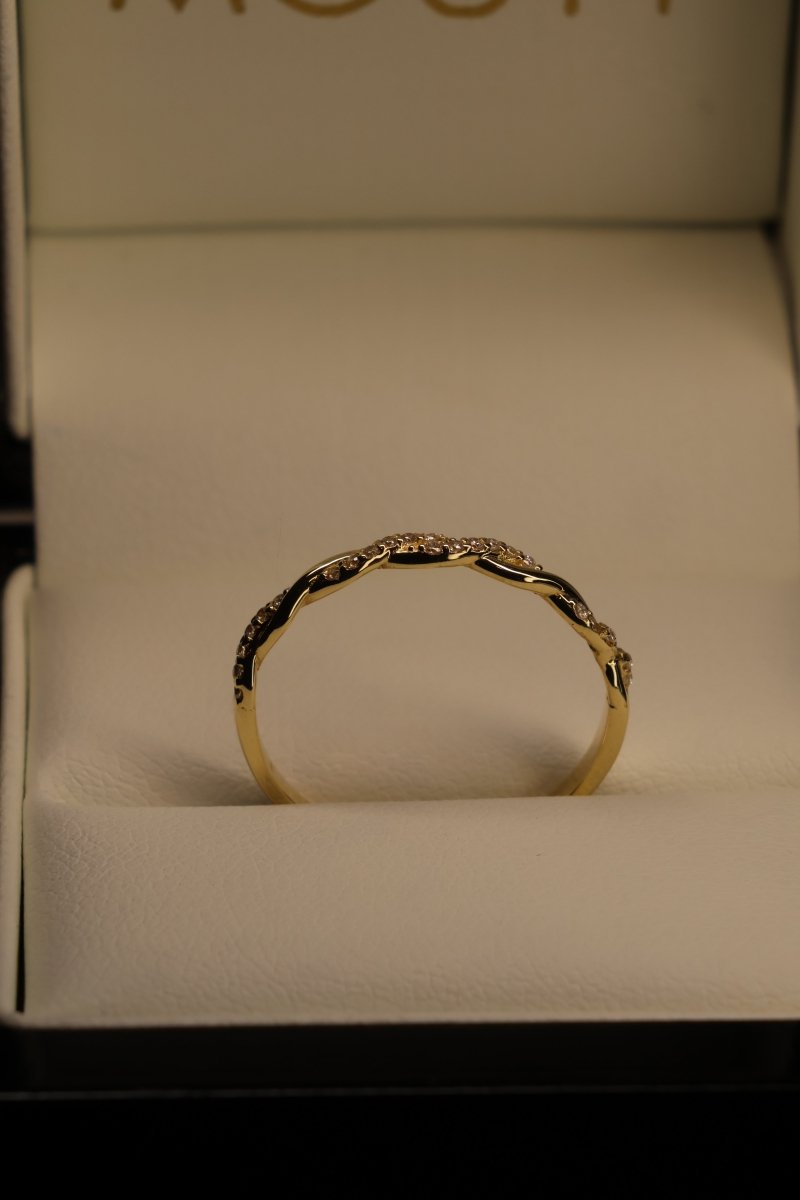 Media Churumbela en Oro Amarillo 10k Mod.15968 - Mouty Joyería