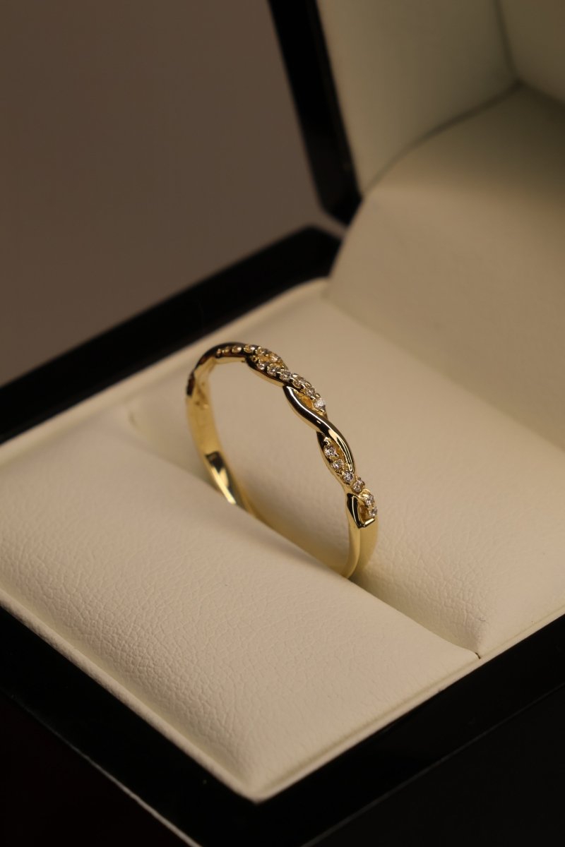 Media Churumbela en Oro Amarillo 10k Mod.15968 - Mouty Joyería