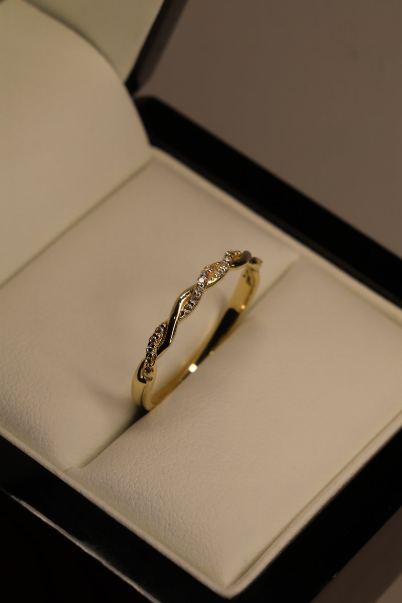 Media Churumbela en Oro Amarillo 10k Mod.15968 - Mouty Joyería