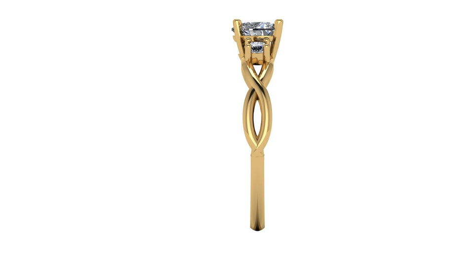 Anillo Nahomi en Oro