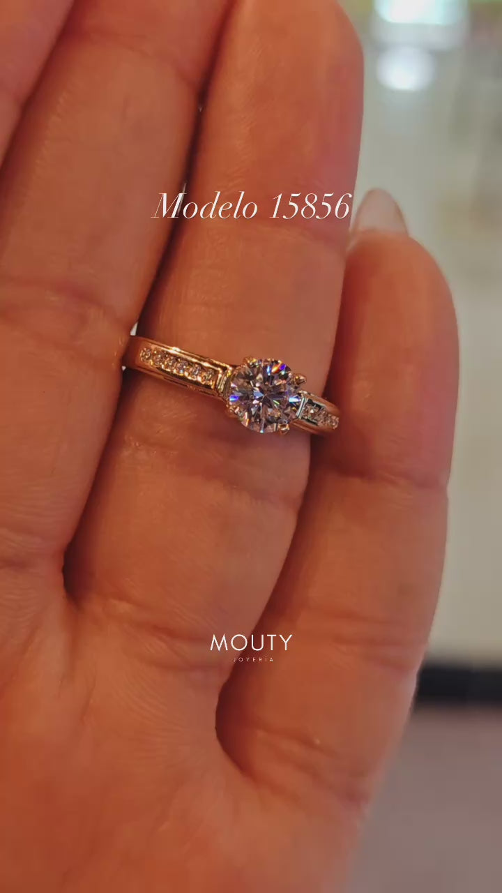 Anillo Criso en Oro 1.00 ct