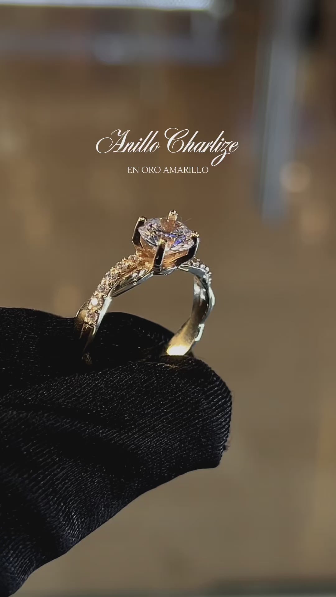 Anillo Charlize en Oro 1.00 ct
