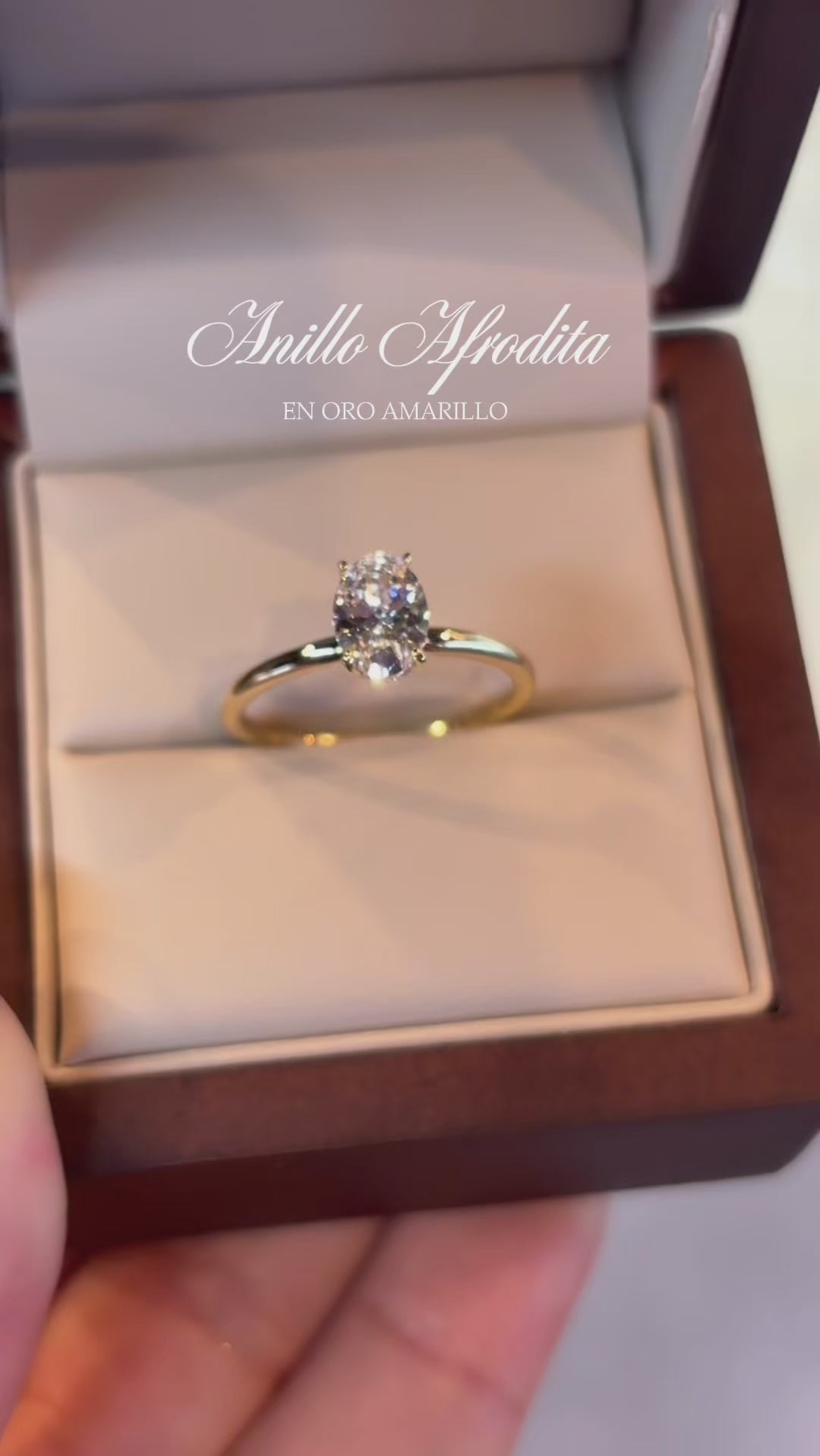 Anillo Afrodita en Oro 1.00 ct