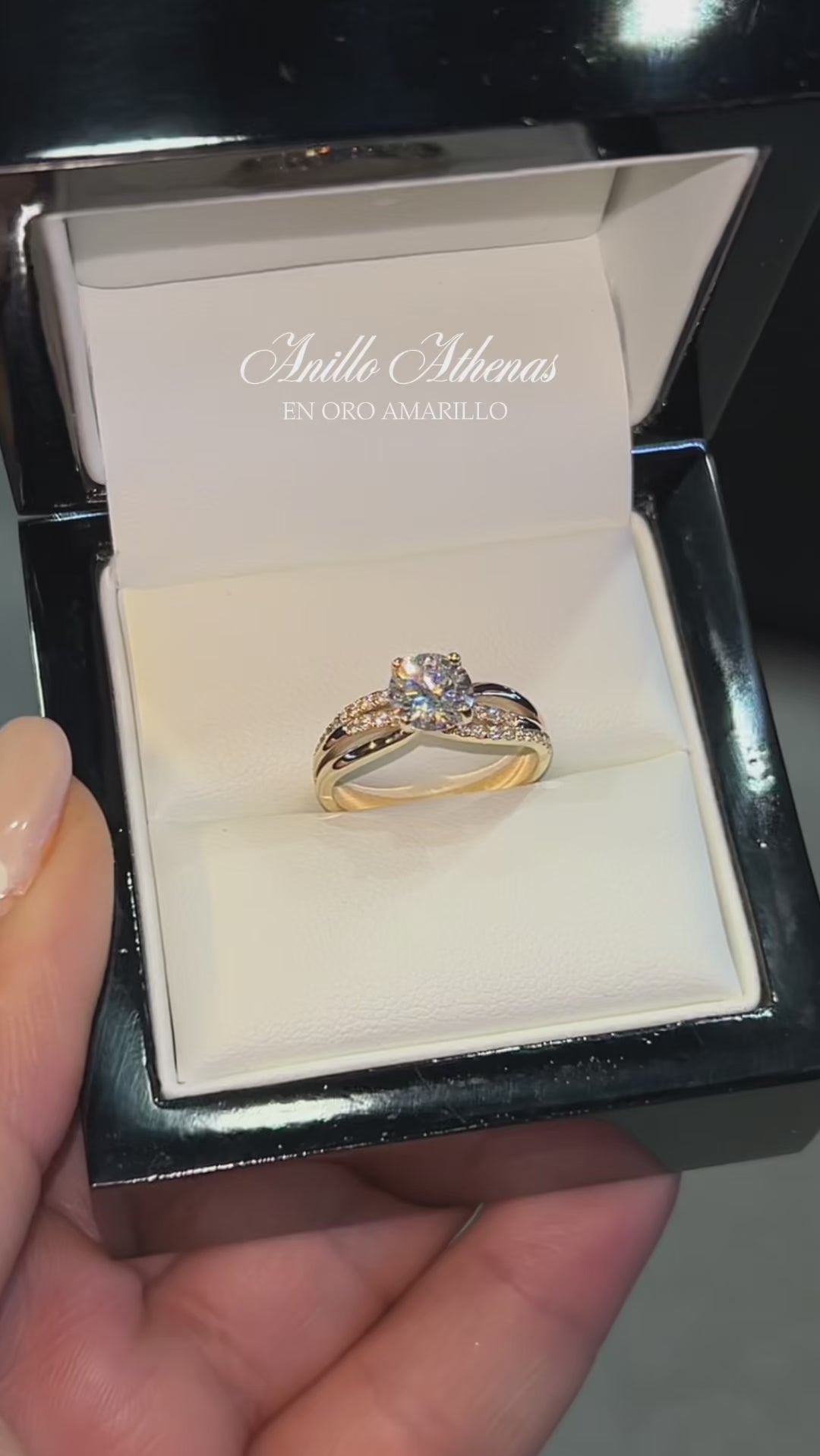 Anillo Athenas en Oro 1.00 ct