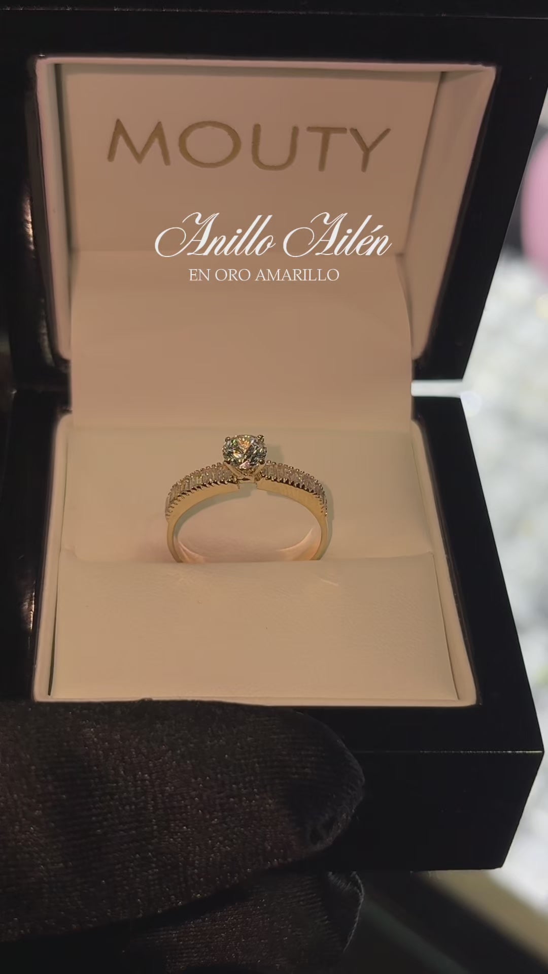 Anillo Ailén en Oro .50 ct