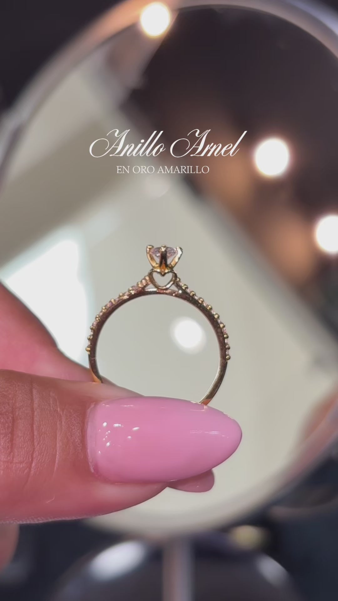 Anillo Arnel en Oro .50 ct