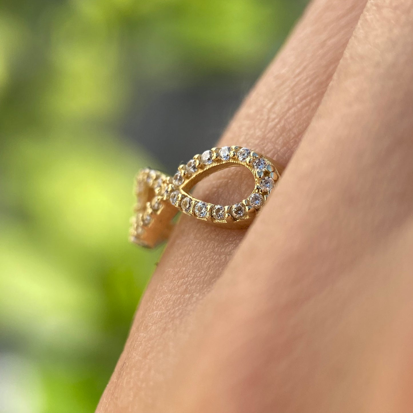 Anillo de compromiso en oro