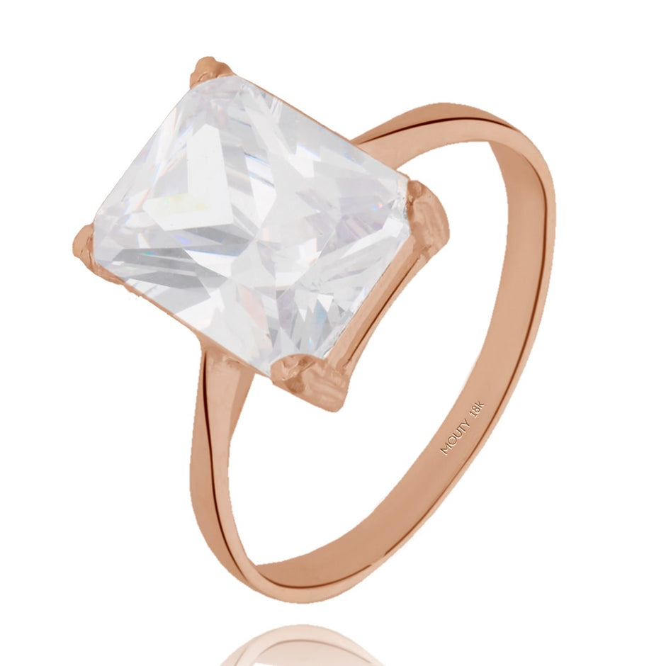 Anillo de compromiso en oro