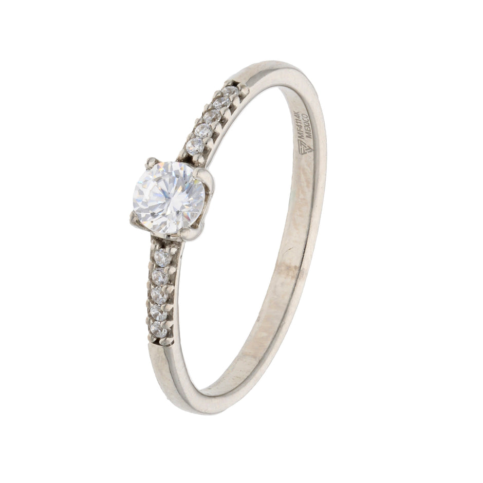 Anillo de compromiso en oro