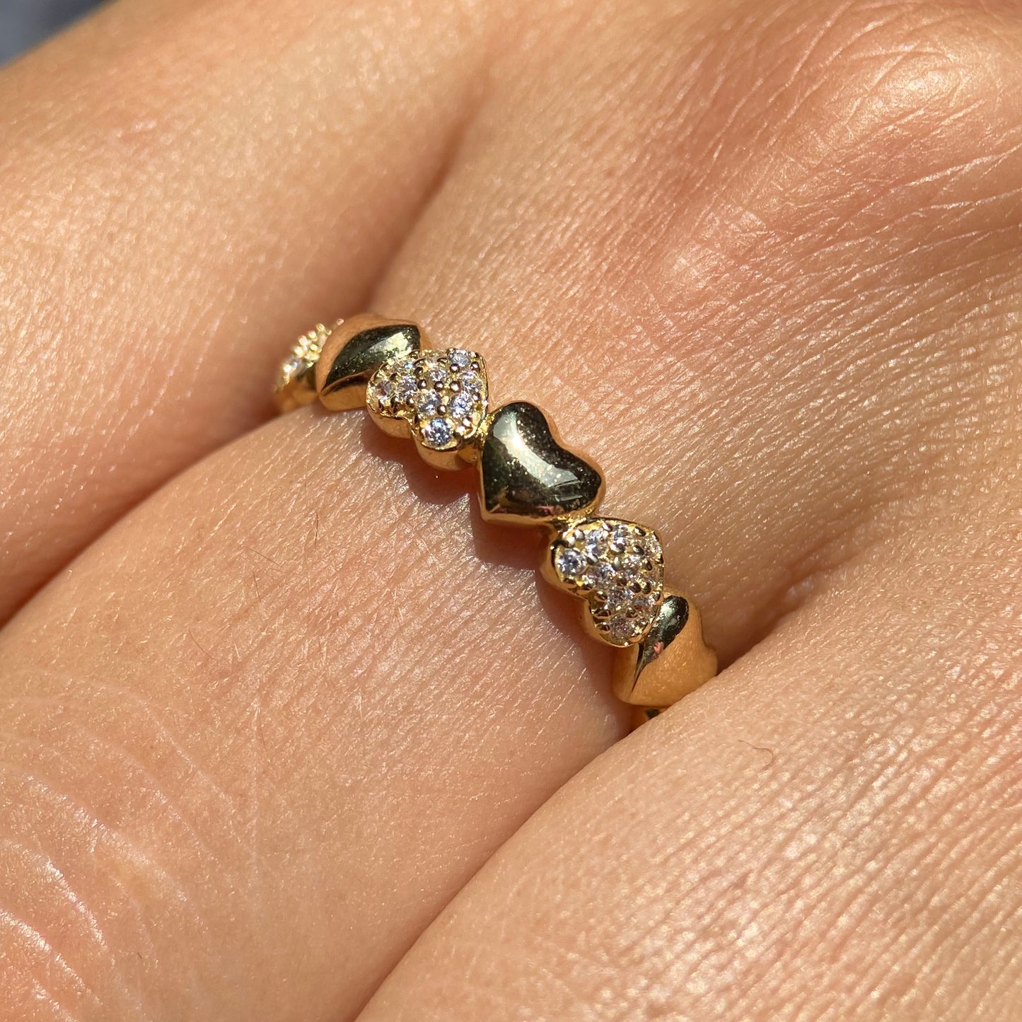 Anillo de compromiso en oro