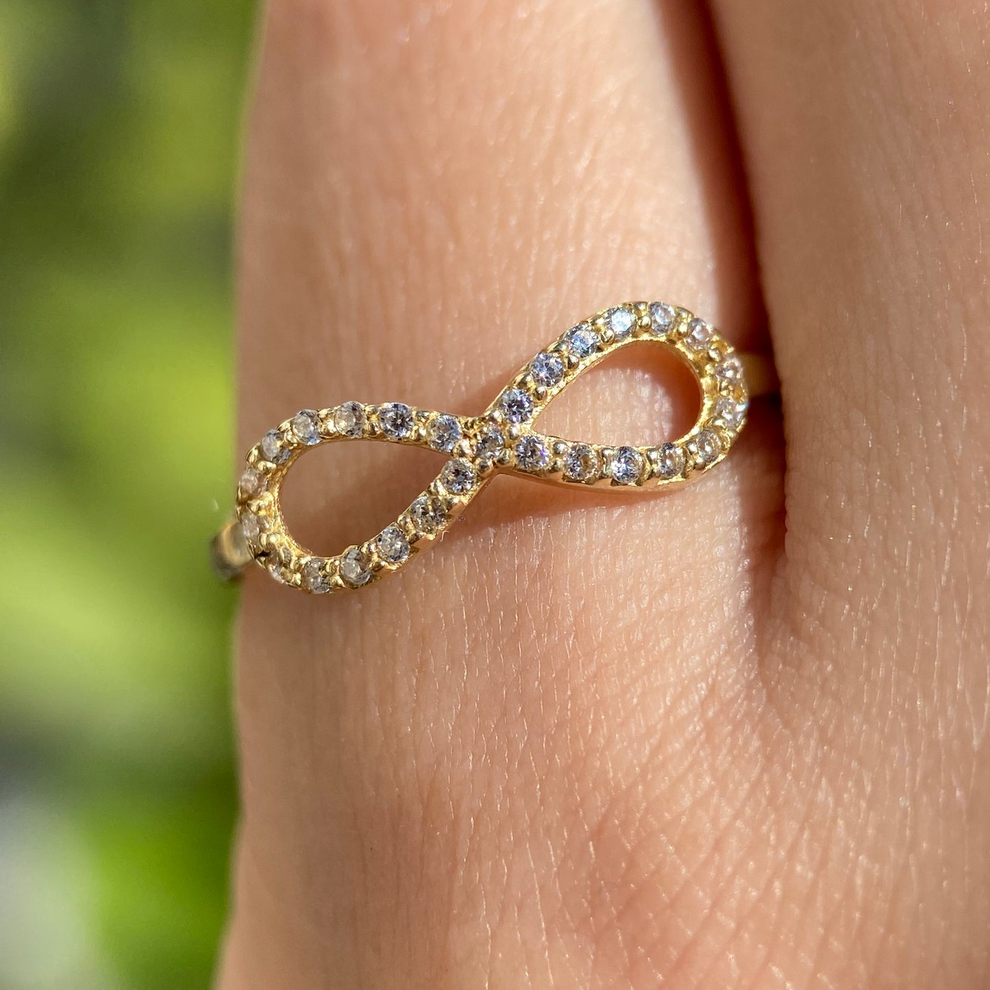 Anillo de compromiso en oro