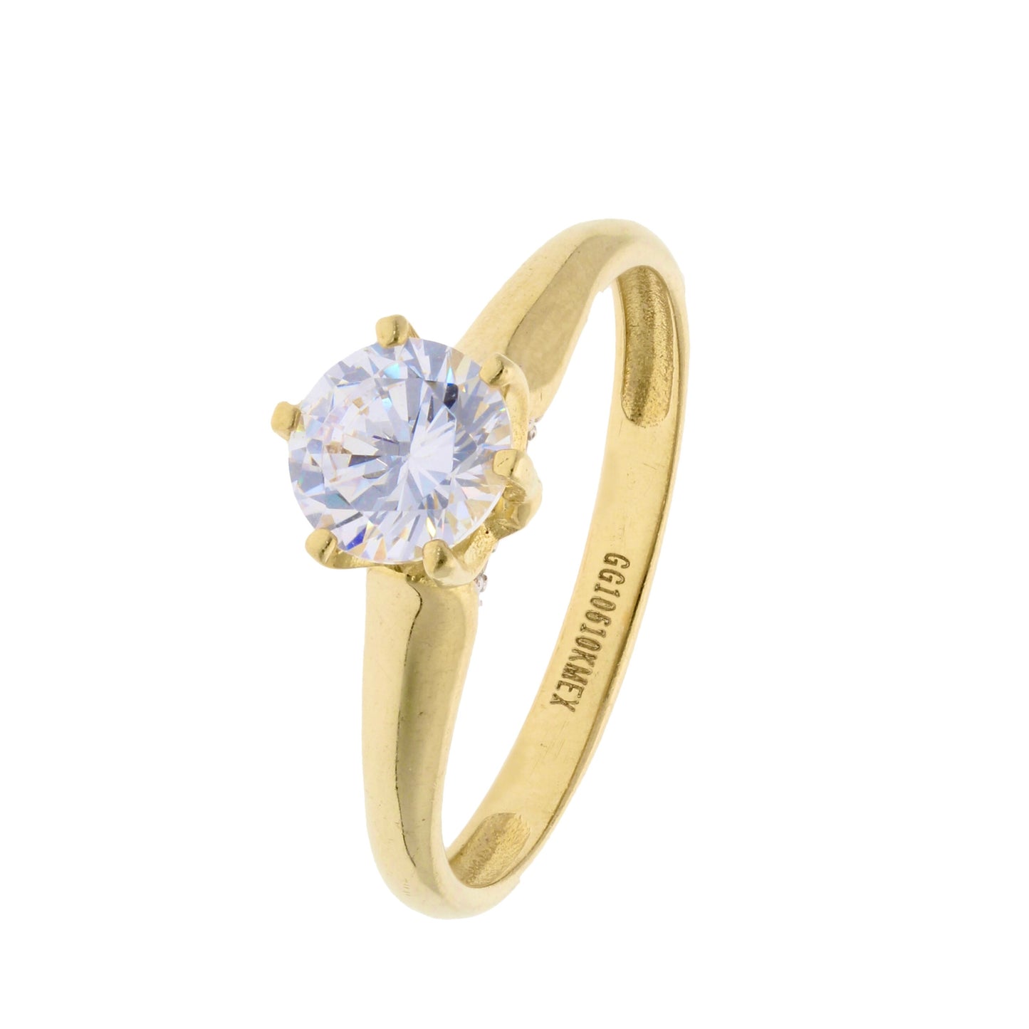 Anillo de compromiso en oro