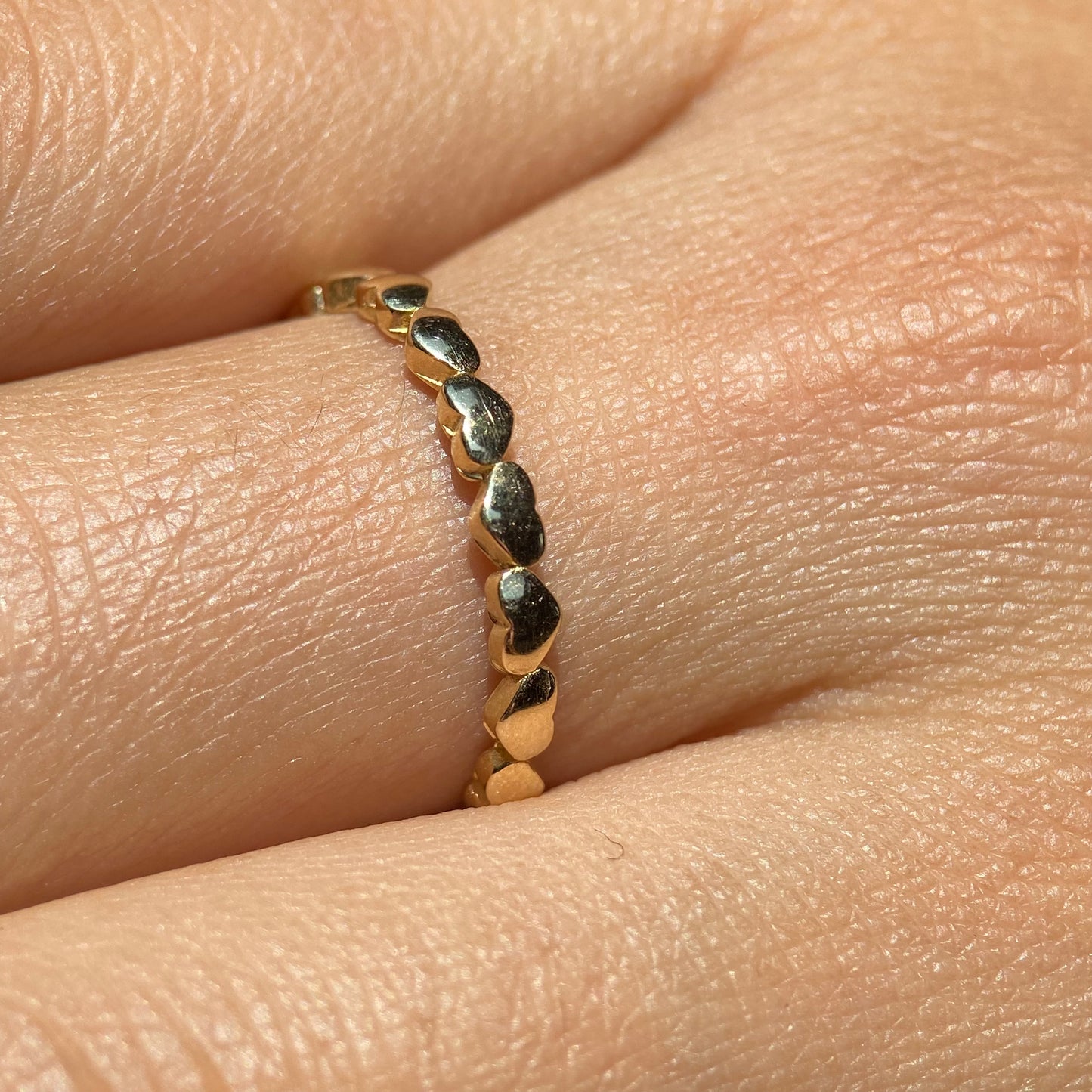 Anillo de compromiso en oro