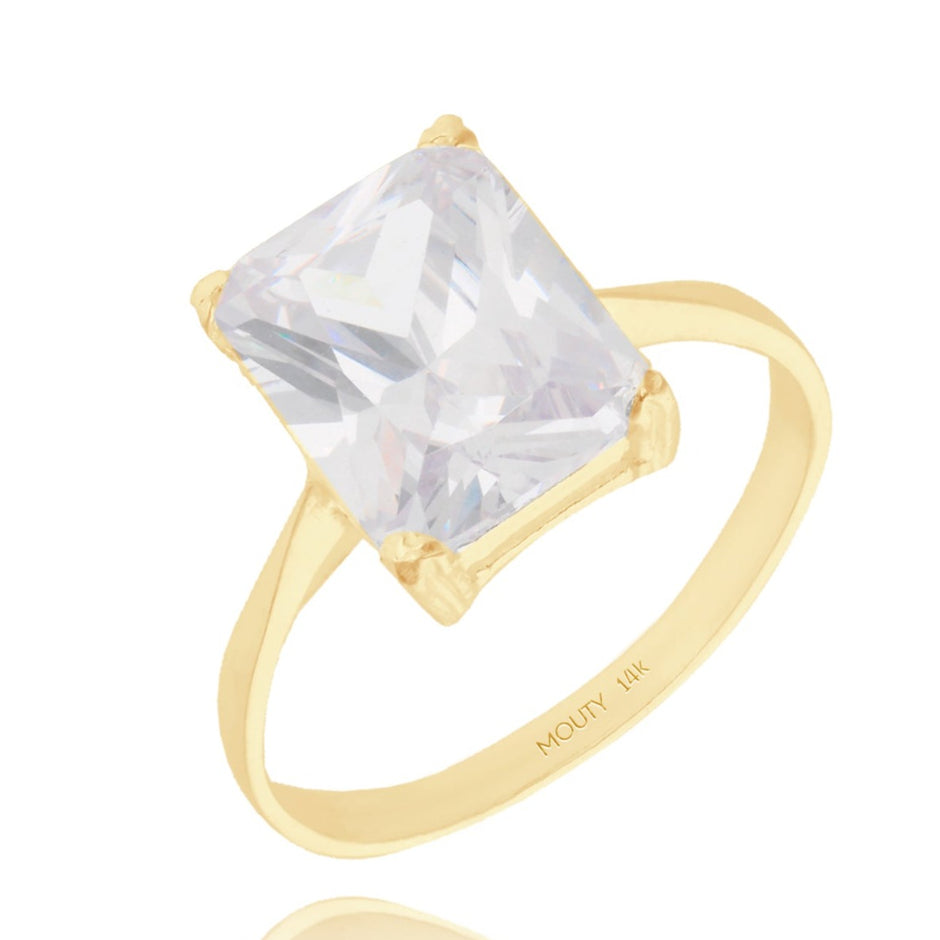 Anillo de compromiso en oro