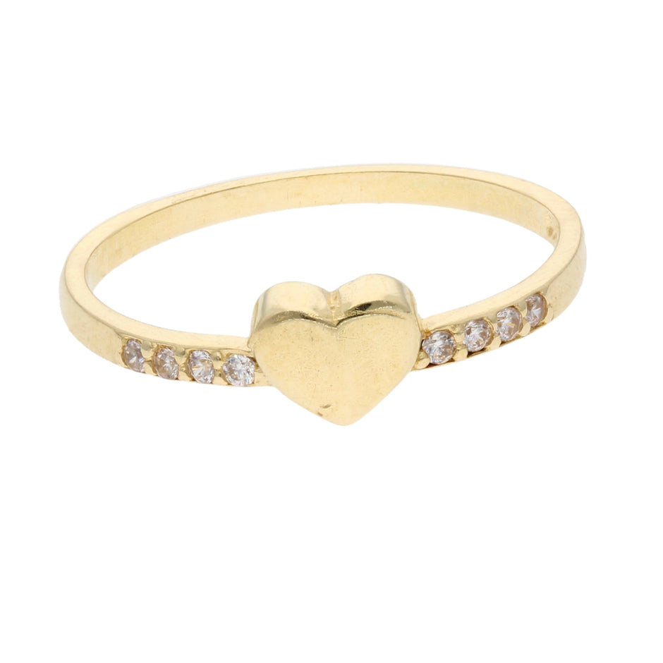 Anillo de compromiso en oro