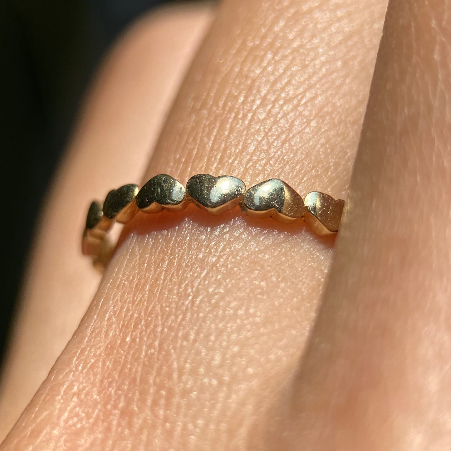 Anillo de compromiso en oro