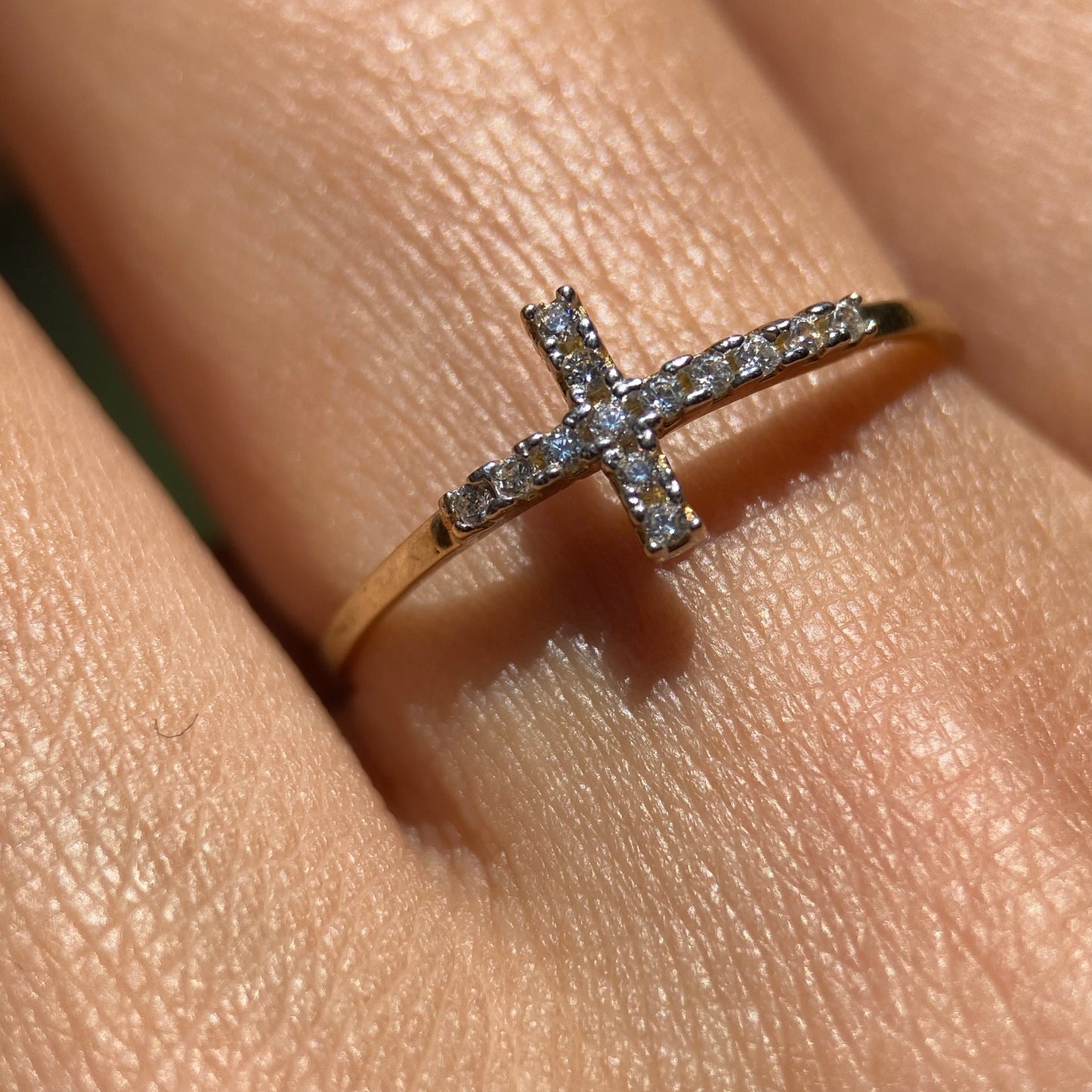 Anillo de compromiso en oro
