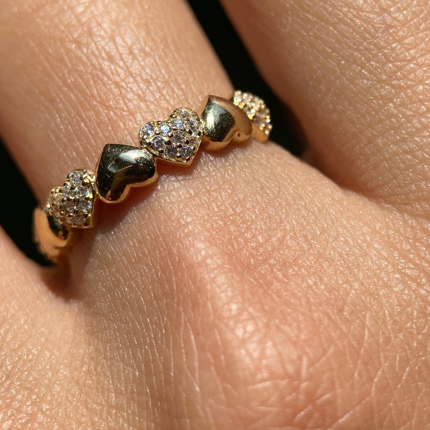 Anillo de compromiso en oro