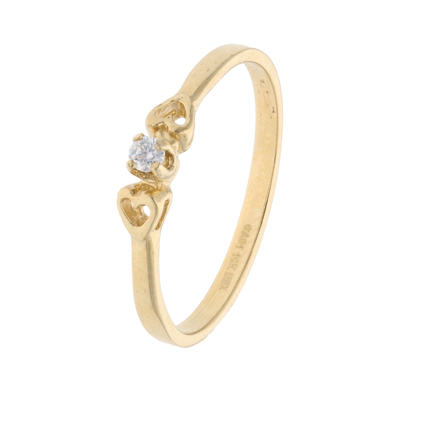 Anillo de compromiso en oro