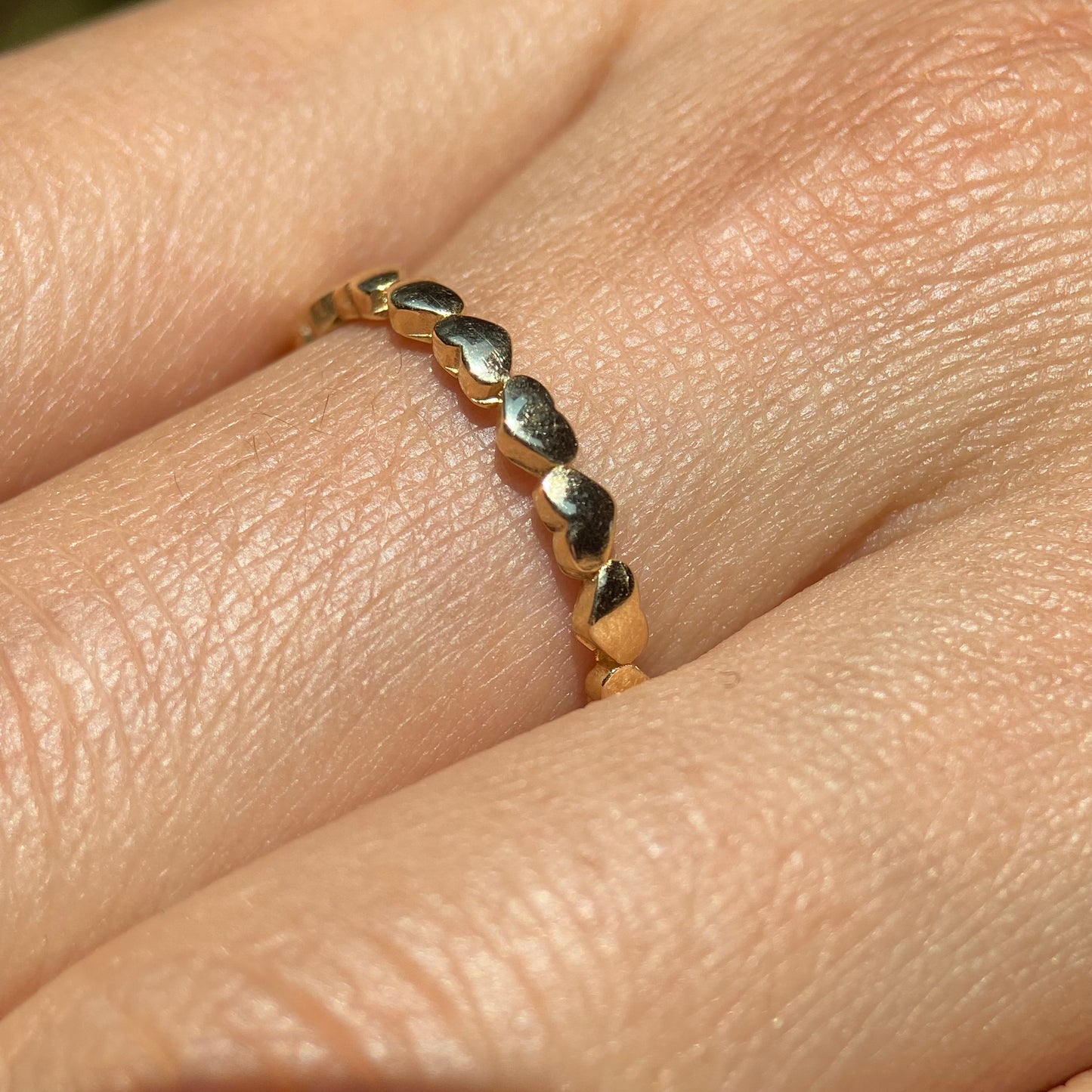 Anillo de compromiso en oro