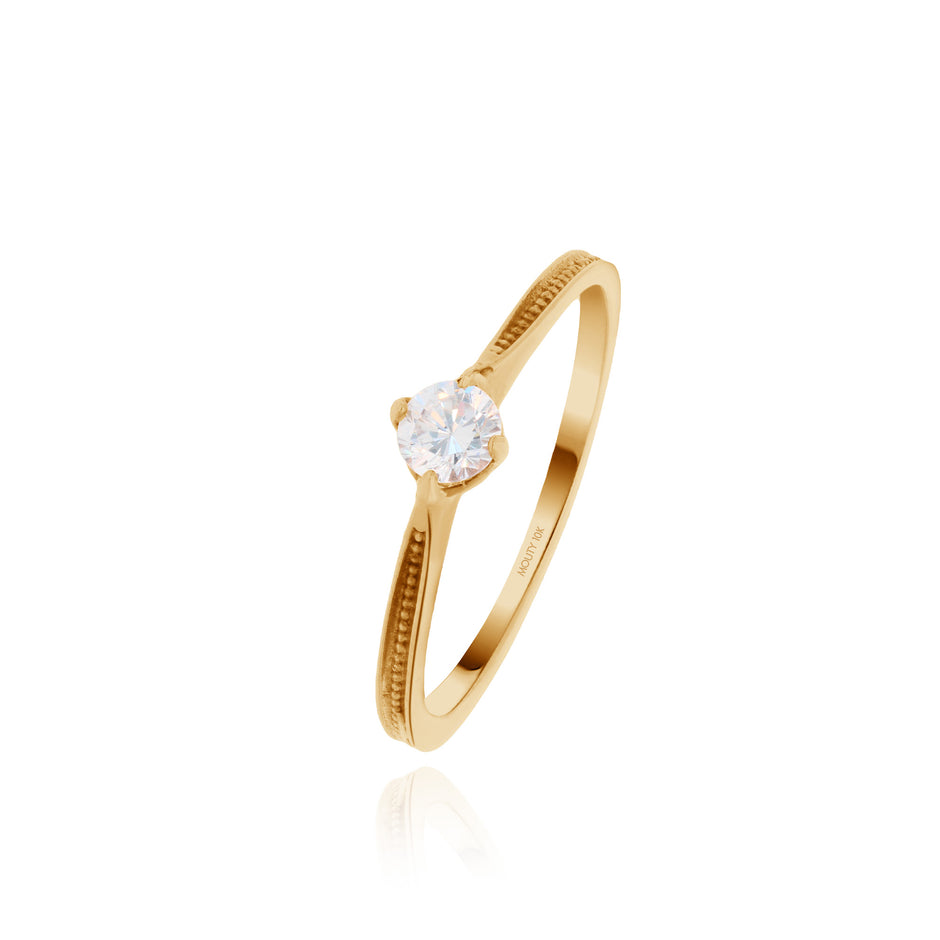 Anillo Lahia en oro .15 ct