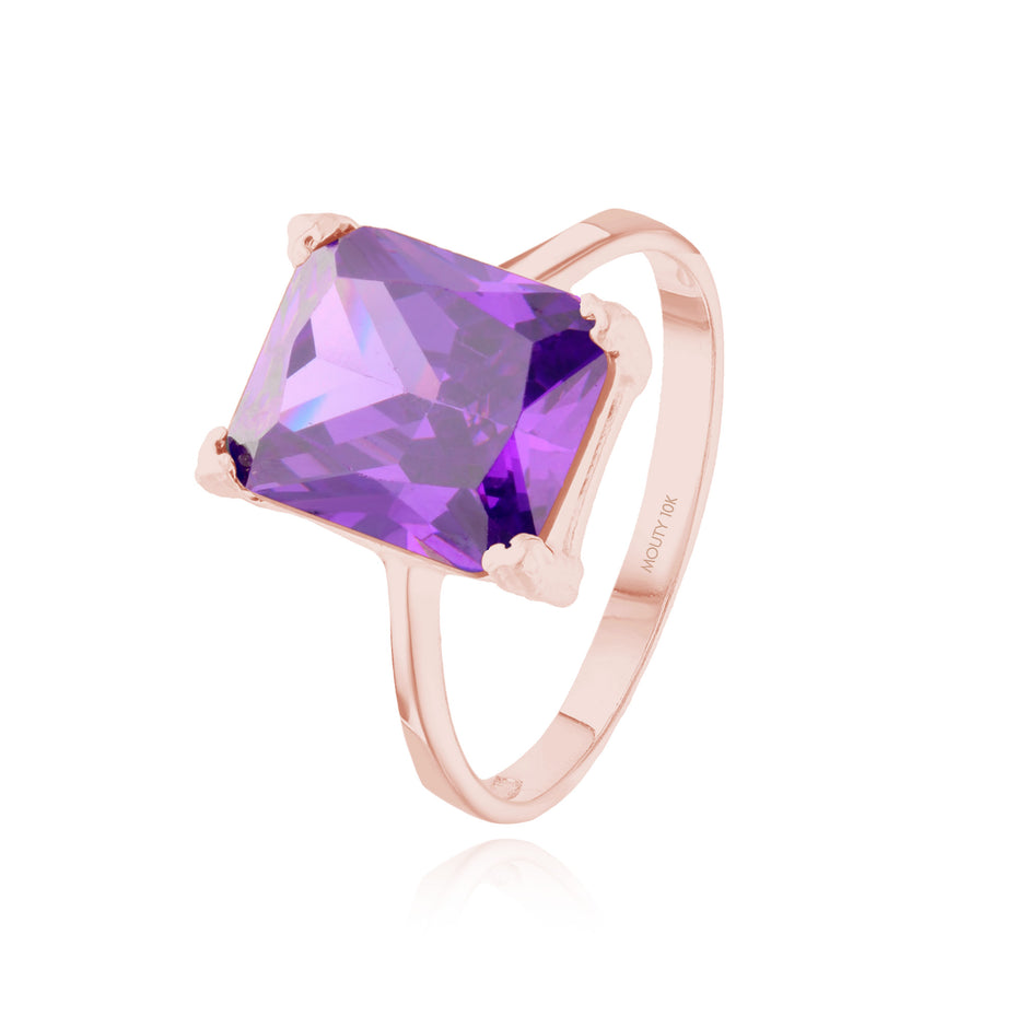 Anillo de compromiso en oro