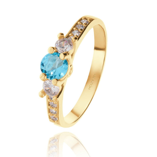 Anillo Cielo en Oro .45ct