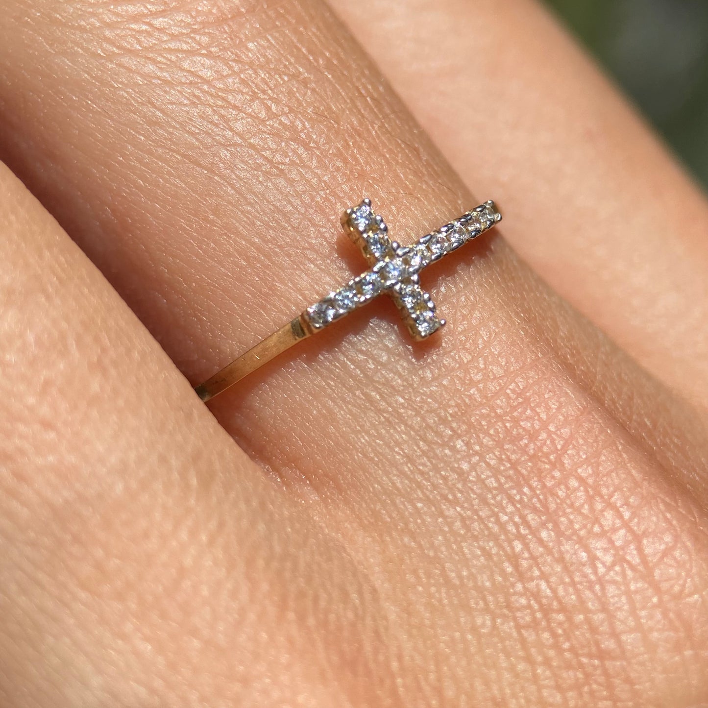 Anillo de compromiso en oro