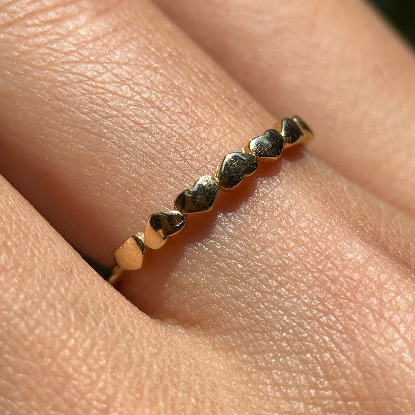 Anillo de compromiso en oro