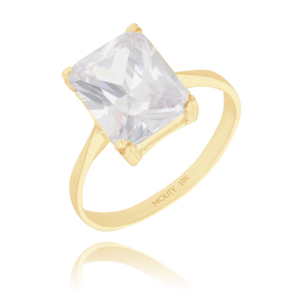 Anillo de compromiso en oro