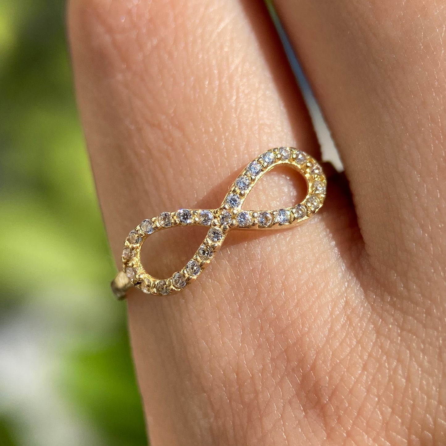 Anillo de compromiso en oro