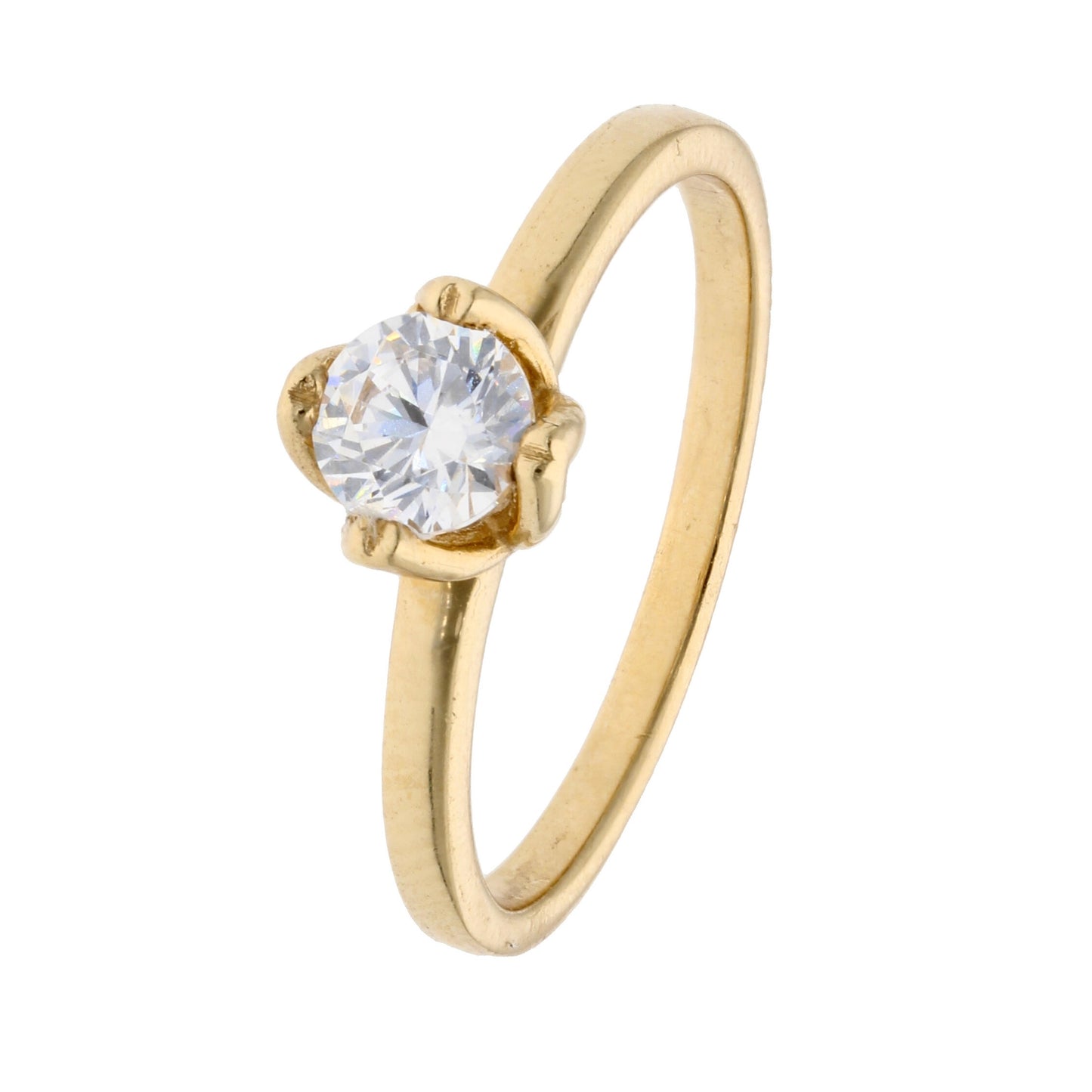 Anillo de compromiso en oro