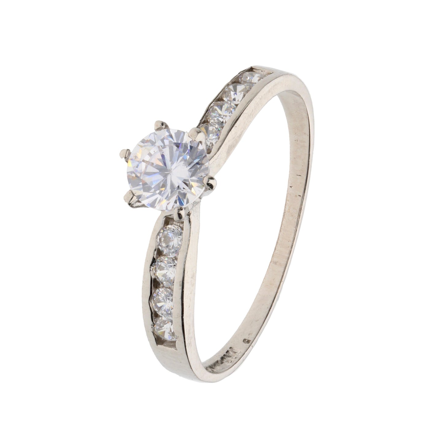 Anillo de compromiso en oro