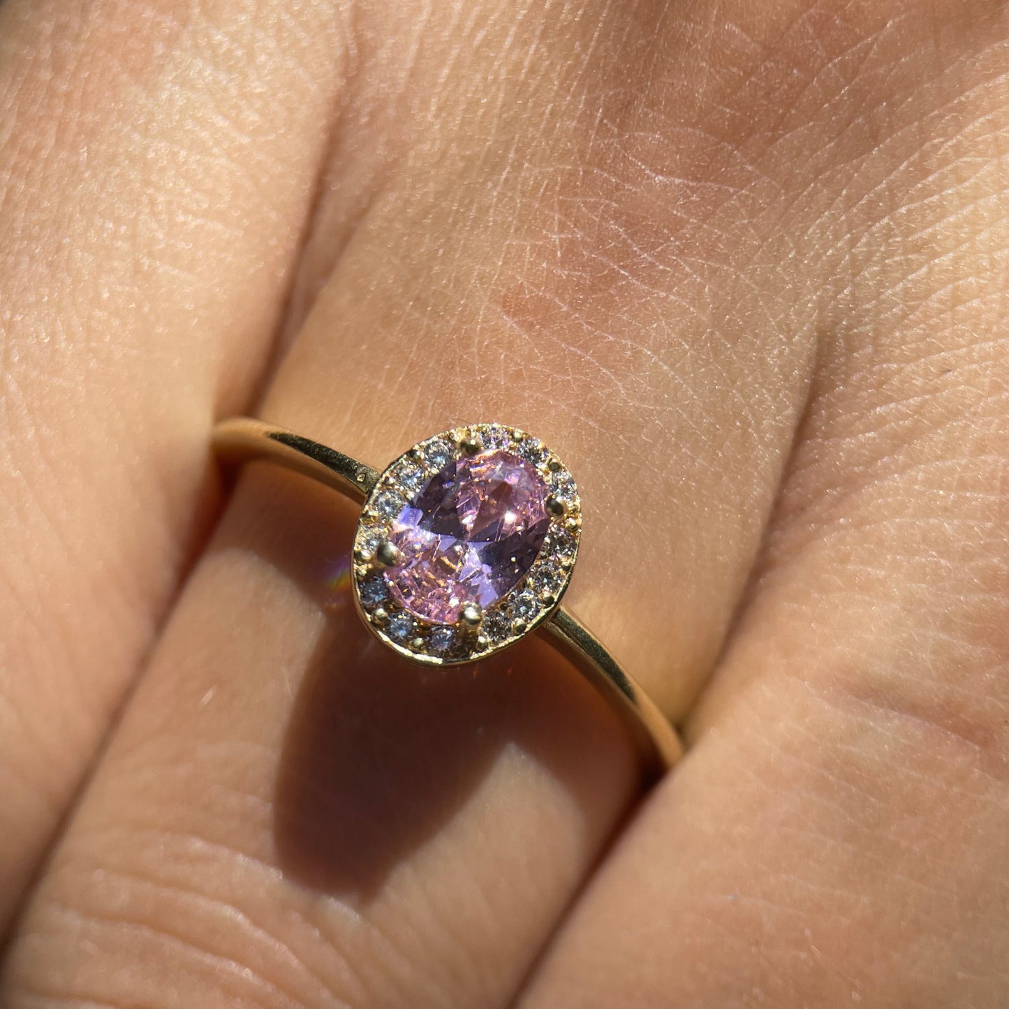 Ring in 10k yellow gold with Zirconia Cod: MAN183