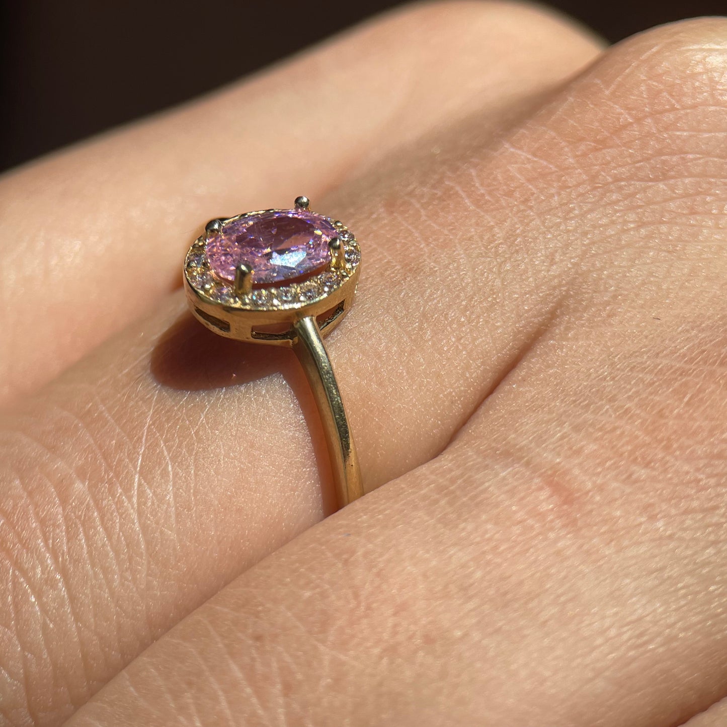 Ring in 10k yellow gold with Zirconia Cod: MAN183