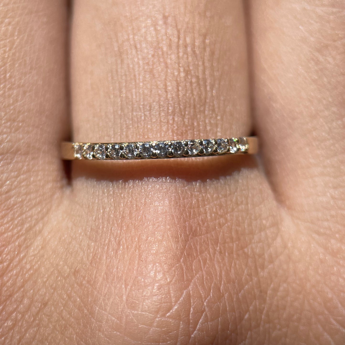Anillo de compromiso en oro