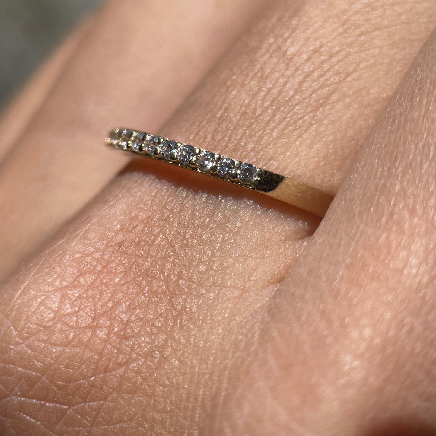 Anillo de compromiso en oro