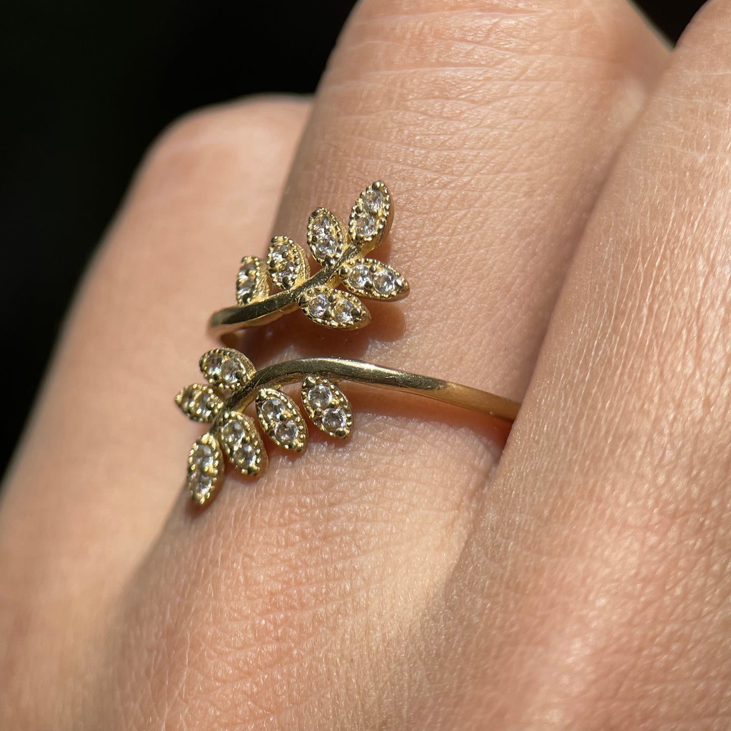 Anillo de compromiso en oro